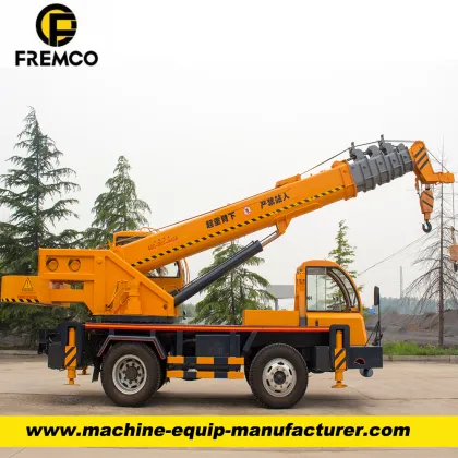 12 ton OEM Homemade Moblie Truck Crane Machinery