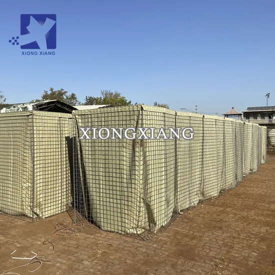 Used Portable Flood Defensive Baskets - Bastion Barriers Sand Walls for Sale