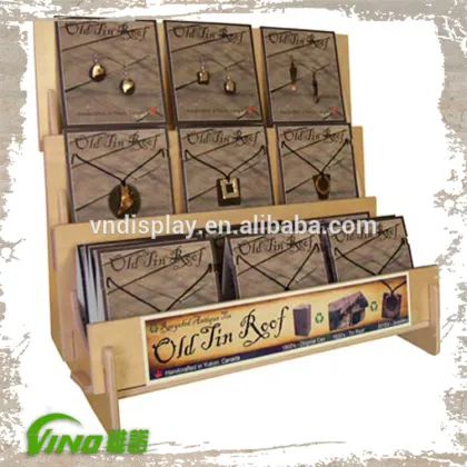 Wooden Jewelry Dispaly, Jewelry Store Showcase, Jewelry Display Neck Stands