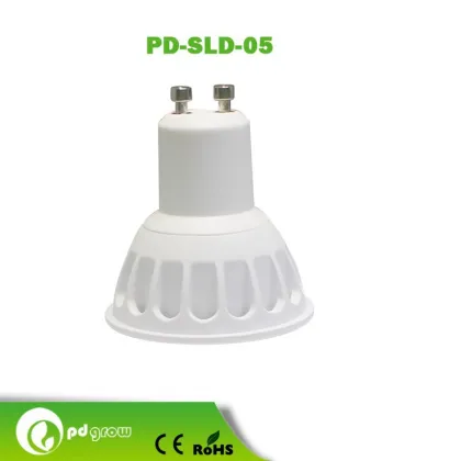 luxury aluminum 6W COB GU10 led spotlight gu10 6w led samsung ac cob
