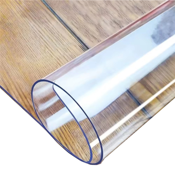 Mat de table ronde en PVC en plastique lavable - Volent de table à manger étanche durable