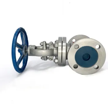 Cast steel heavy duty gate valve