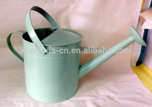 Watering Can Green Painted With Copper Head Made In China