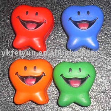 PU tooth for good promotional gift