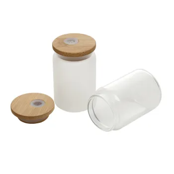 Clear and Frosted 16oz Glass Sublimation Tumbler: Your Perfect Customization Choice
