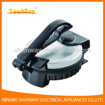 8" BRUSHED STAINLESS STEEL ROTI MAKER