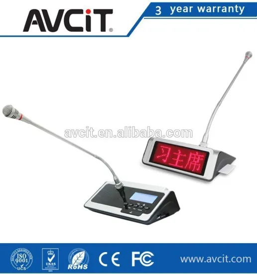 With LED display Conference hifi desktop microphone