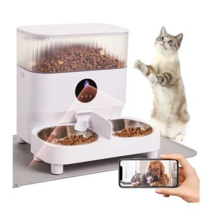 dual power supply Smart cat feeder