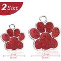 New Creative Cute Metal Logo Paw Tag