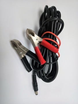 DC5.5*2.5 Plug to Battery Clamp Cords