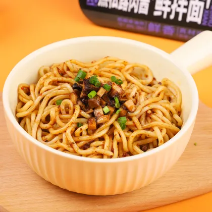 Dry Pasta with Black Truffle Bolognese