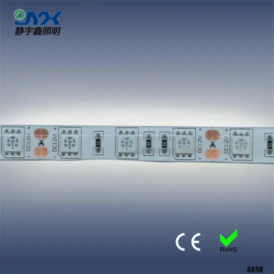 12V high quality Epistar chip blue cold white 25000K 5050 SMD 24LM/led led strip lighting ip20 for LG SAMSUNG shop decoration