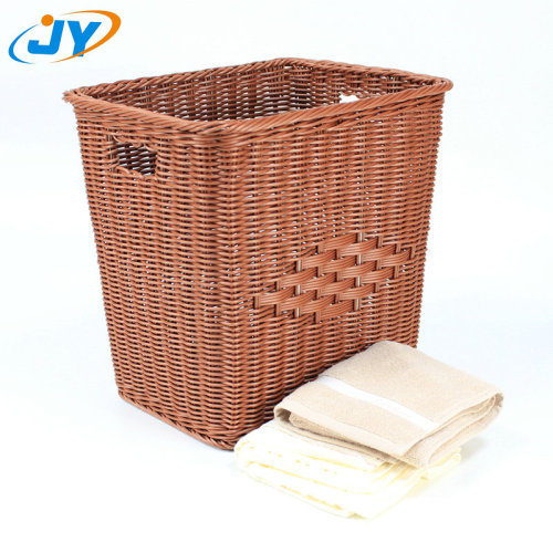 Handweaved PP Plastik Rattan Waschkorb