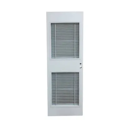 Modern White Painted Wooden Louver Doors for Houses