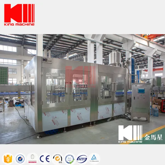 Automatic PET Bottle Juice Tea Coffee Filling Plant for No-Gas Beverages