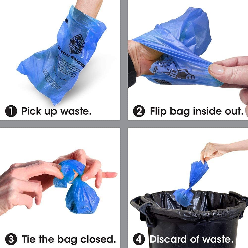 Leak Proof Dog Poop Pick-up Bags