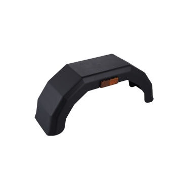 Black PP Plastic Car Mudguard - 8 inch, 10 inch, 13 inch High Impact