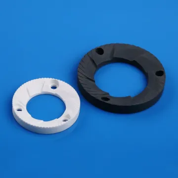Electric coffee machine ceramic flat grinding disc