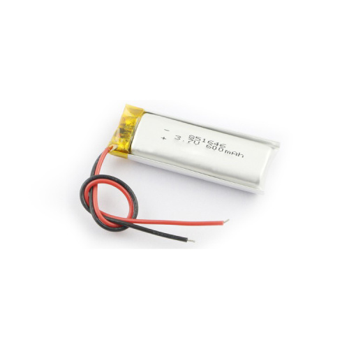 充電式リチウムポリマーバッテリーLIPO 3.7V 600MAH