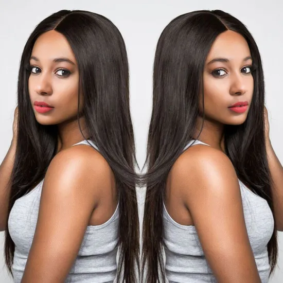 10A Grade Cuticle Aligned Raw Virgin Straight Human Hair Weaves, Unprocessed Straight Hair Bundles Wholesale Vendors