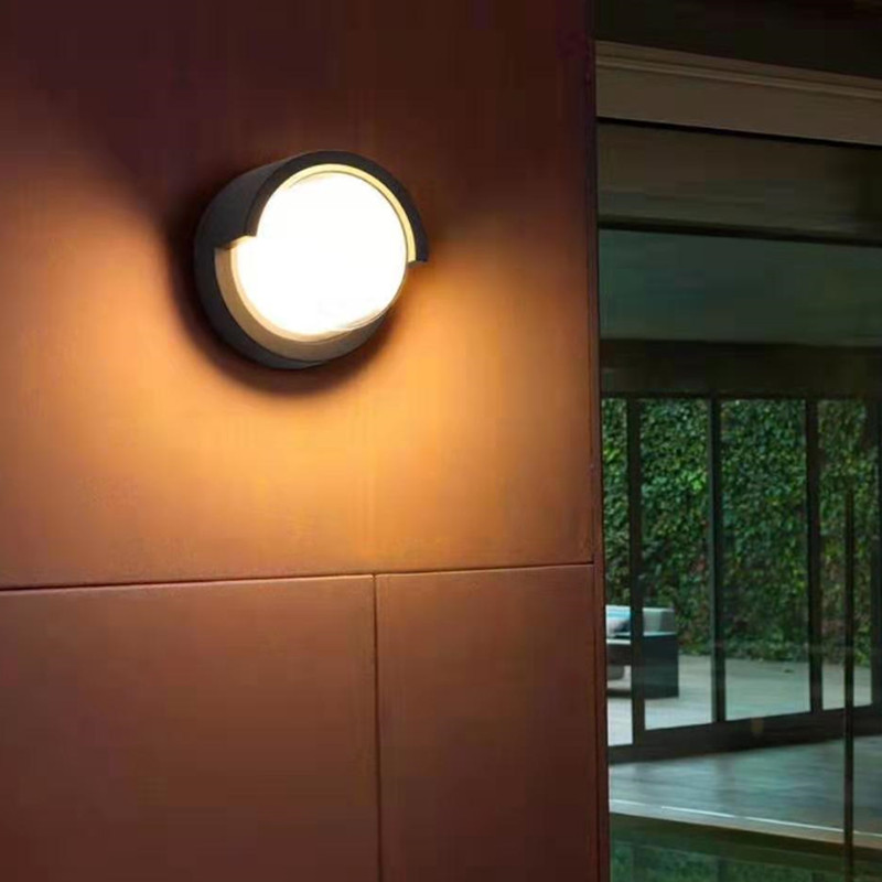 Round Shape LED Wall Light outdoor waterproof 7W