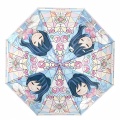 Parapluie droit transparent pour les déplacements des dames