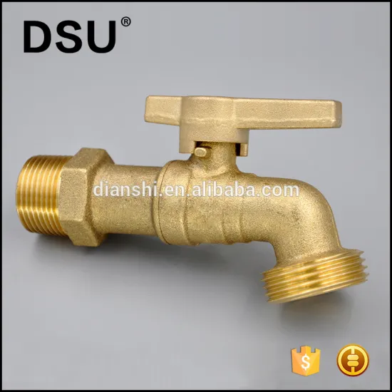 1/2" 3/4" forged male thread brass bibcock/ tap /faucet