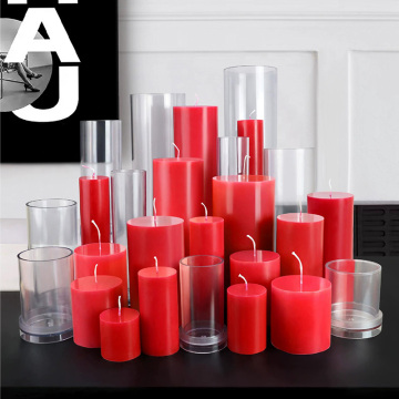 Different diameter of PVC Pillar Candle Mold