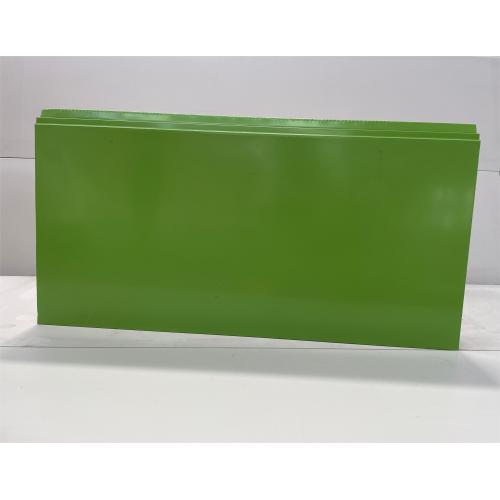 Green Flat Insulation Board Metal Exterior Wall Panel Polyurethane Core Panels
