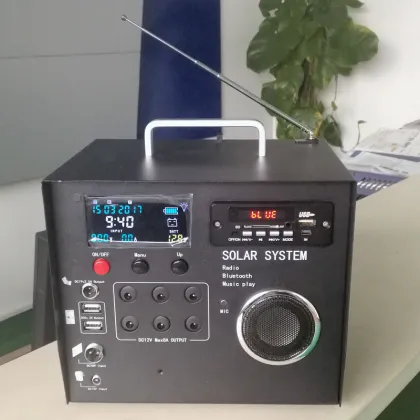 40w solar home radio depot