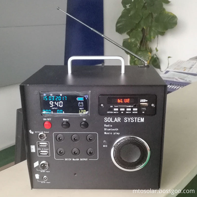 solar power home radio depot