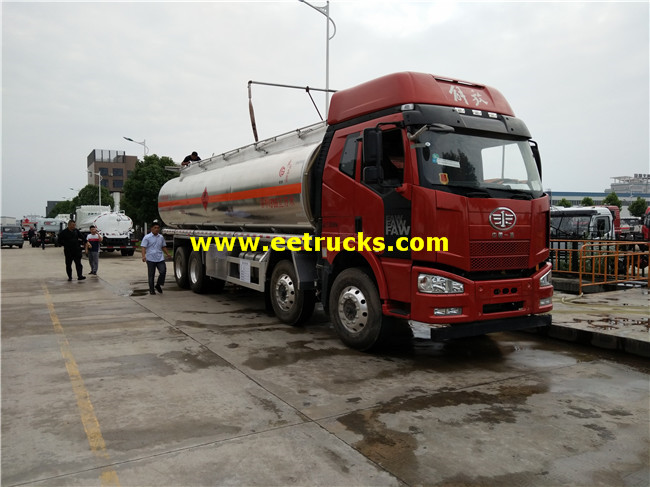 FAW 31.5m3 Gasoline Transport Tank Trucks