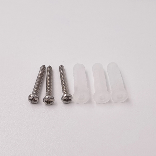 Pack of Self Tapping Screw and Wall Anchor