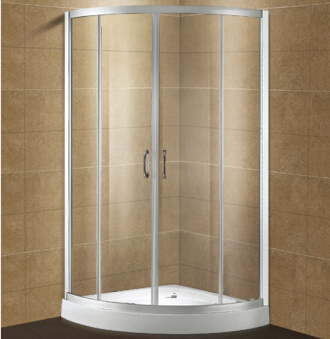 Competitive Simple Tempered Glass Shower Enclosure with Double-Side Easy Clean