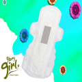 Katun Organik Bernapas Abu-abu Chip Sanitary Pads