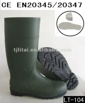 PVC Puncture Resistance CE EN 20345 S5 safety boot