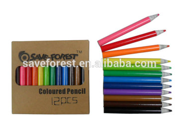 Printing watercolor 6pcs cute tube colorful color paper pencil