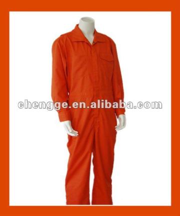 orange flame retardant nomex IIIA protective coverall