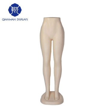 Wholesale plastic female maniquies leg for pants display