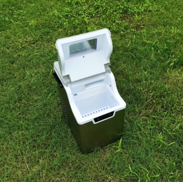 12V Portable Nugget Ice Machine for Camping Cars with Handle (ETL/CE/UKCA)