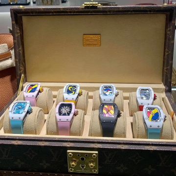 High-End Luxury Women's Watches: Ceramic Case with Mechanical Tourbillon Movement