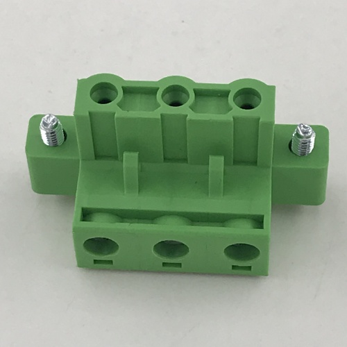 7,62 mm Steckanterminalblock mit fester Schraube