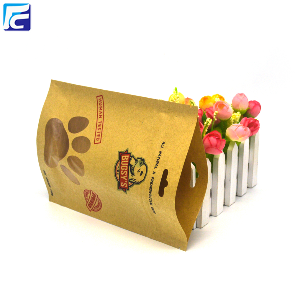 Wholesale Brown Kraft Paper Bag dog food Bag