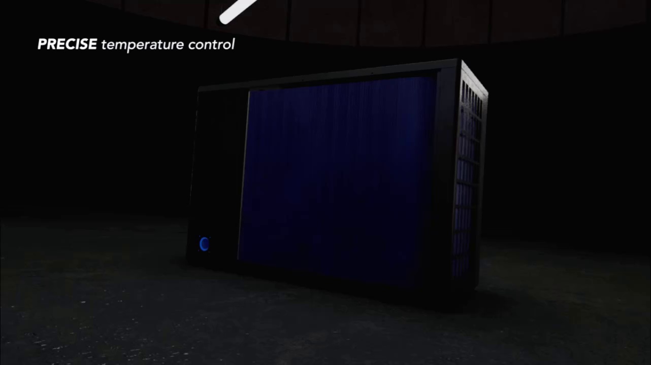 Smart Pool Heater Control with R32 Heat Pump
