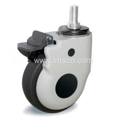 Medical Casters American Style Thread Brake