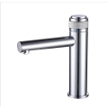 European Style Rotation Brass wash basin mixer faucet good quality brushed finished faucet