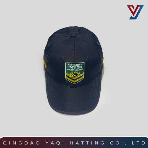 Curved Brim 6-Panel Embroidered Baseball Cap
