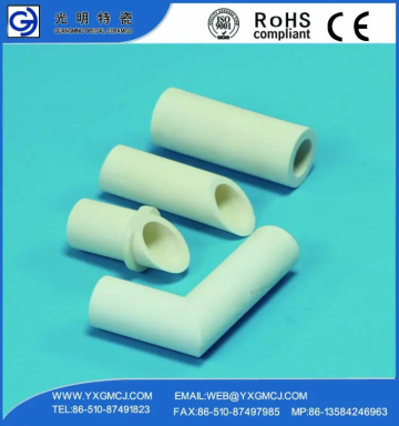 Customized Advanced Ceramics 99% Al2O3 Ceramic Tube