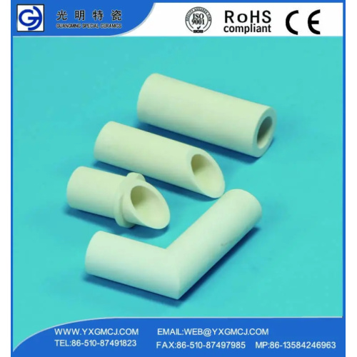 Customized Advanced Ceramics 99% Al2O3 Ceramic Tube