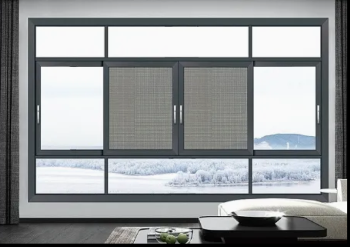 Aluminum sliding windows